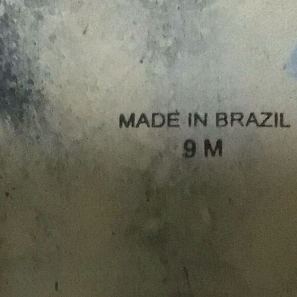 ABLE Local + Global Faux Suede Brown Tan  Flat Sandal size 9M - Picture 5 of 5